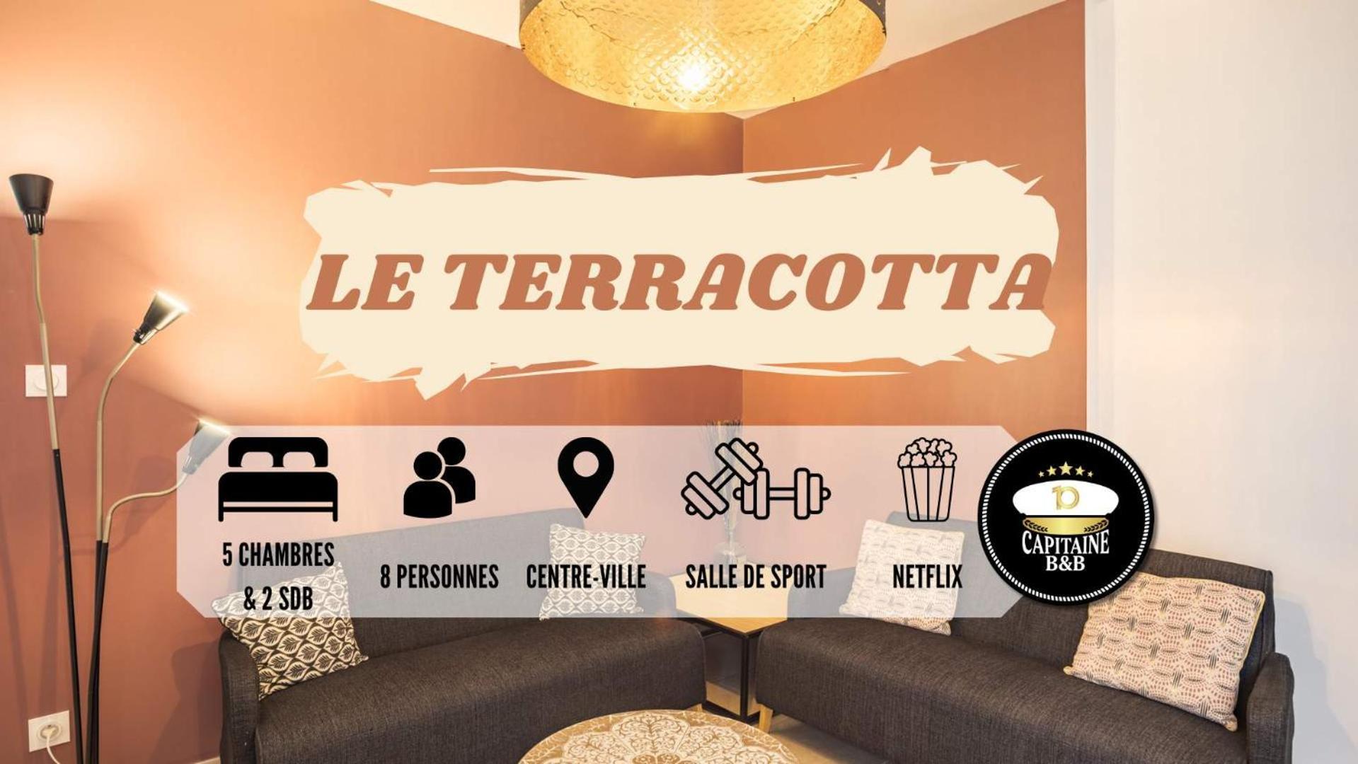 Apartment Le Terracotta Ideal Groupe Salle De Sport Parking Gratuit